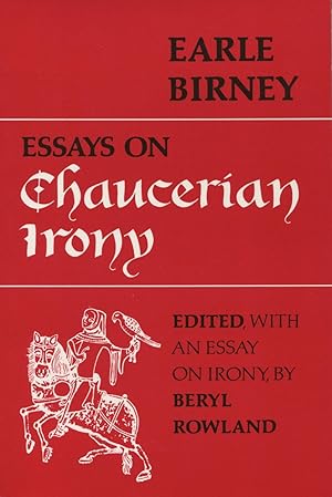 Seller image for Essays on Chaucerian Irony for sale by Kenneth A. Himber