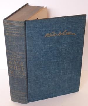 Seller image for THE COMPLETE POETRY AND PROSE OF WALT WHITMAN as Prepared By Him for the Deathbed Edition. Volume II for sale by RON RAMSWICK BOOKS, IOBA