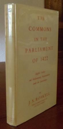 Image du vendeur pour The Commons in the Parliament of 1422. mis en vente par Chris Duggan, Bookseller