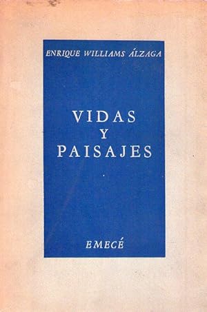 Imagen del vendedor de VIDAS Y PAISAJES a la venta por Buenos Aires Libros