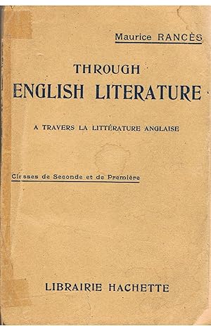 Seller image for Through English Literature for sale by Joie de Livre