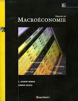 Image du vendeur pour PRINCIPES DE MACROECONOMIE mis en vente par Le-Livre