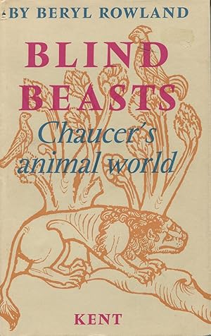 Blind Beasts: Chaucer's Animal World