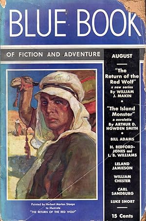 Bild des Verkufers fr Blue Book of Ficton and Adventure: Volume 65, No. 4: August, 1937 zum Verkauf von Dorley House Books, Inc.