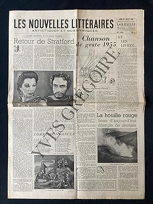 LES NOUVELLES LITTERAIRES-N°1456-28 JUILLET 1955