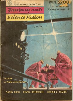 Bild des Verkufers fr The Magazine of FANTASY AND SCIENCE FICTION (F&SF): July 1955 zum Verkauf von Books from the Crypt