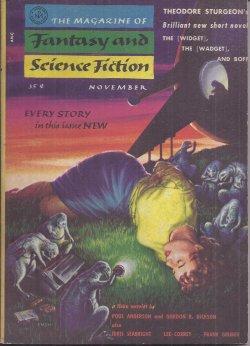 Imagen del vendedor de The Magazine of FANTASY AND SCIENCE FICTION (F&SF): November, Nov. 1955 a la venta por Books from the Crypt