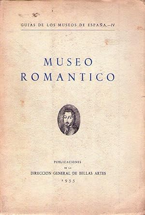 Bild des Verkufers fr MUSEO ROMANTICO zum Verkauf von Buenos Aires Libros