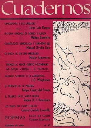 Seller image for CUADERNOS - No. 87 - Agosto de 1964 for sale by Buenos Aires Libros