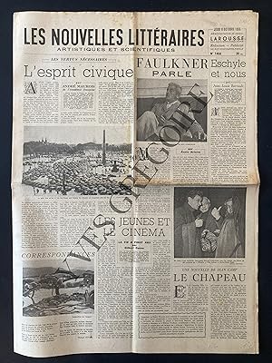 LES NOUVELLES LITTERAIRES-N°1466-6 OCTOBRE 1955