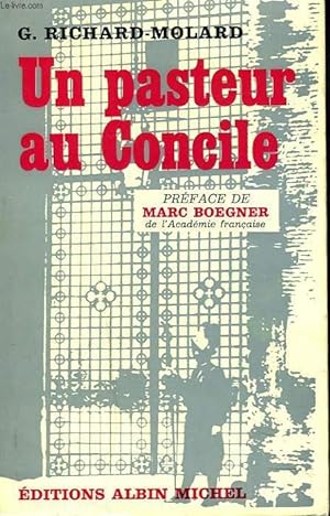 Bild des Verkufers fr UN PASTEUR AU CONCILE zum Verkauf von Le-Livre
