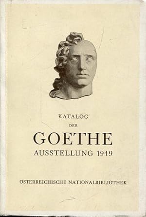 Bild des Verkufers fr Katalog der Goethe-Ausstellung anlsslich der 200. Wiederkehr von Goethes Geburtstag am 28. August 1949. zum Verkauf von Antiquariat am Flughafen