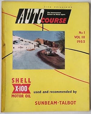 AUTO COURSE / AUTOCOURSE 1953 Vol.III No.1