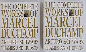 Seller image for The complete works of Marcel Duchamp. 3. revised and expanded edition. With updated bibliography, 1969-1995, and exhibition history. 2 Bnde. London 1997. 4to. 974 Seiten. Mit 1222 Abbildungen, davon 222 farbig. Orig.-Leinenbnde ,mit Schutzumschlag in Schuber. for sale by Antiquariat Schmidt & Gnther