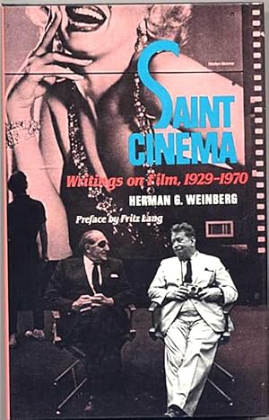 Seller image for Saint Cinema: Writings on Film, 1929-1970 by Herman G. Weinberg for sale by Gadzooks! Books!