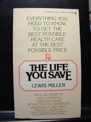 Seller image for LIFE YOU SAVE for sale by The Book Abyss