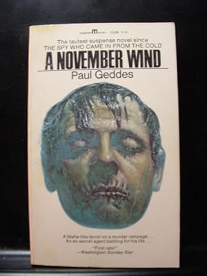 Imagen del vendedor de NOVEMBER WIND Paul Geddes (1970 PB) a la venta por The Book Abyss