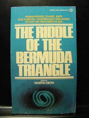 Imagen del vendedor de RIDDLE OF THE BERMUDA TRIANGLE Martin Ebon 1975 PB a la venta por The Book Abyss