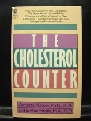 Seller image for CHOLESTEROL COUNTER Annette Natow (1989 PB) for sale by The Book Abyss