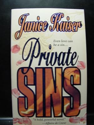 Image du vendeur pour PRIVATE SINS Janice Kaiser (1994 PB) mis en vente par The Book Abyss