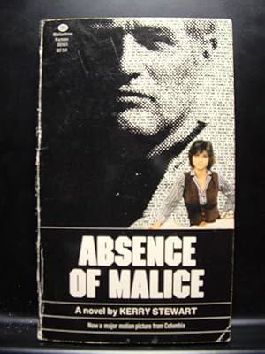 Immagine del venditore per ABSENCE OF MALICE venduto da The Book Abyss