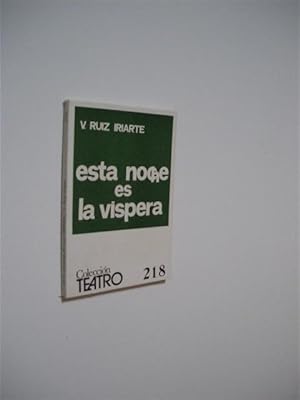 Immagine del venditore per ESTA NOCHE ES LA VSPERA. COLECCION TEATRO N218 venduto da LIBRERIA TORMOS