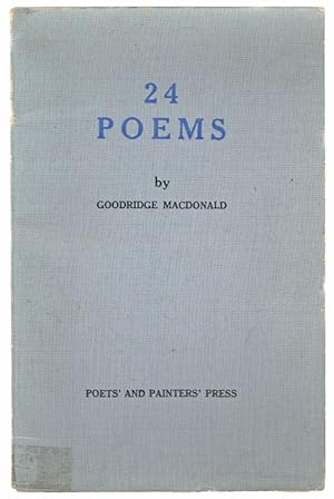 24 Poems (Inscribed & Signed by Author)