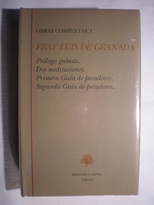 Obras Completas. Tomo I. Prólogo Galeato. Dos meditaciones para antes y después de la comunión. P...