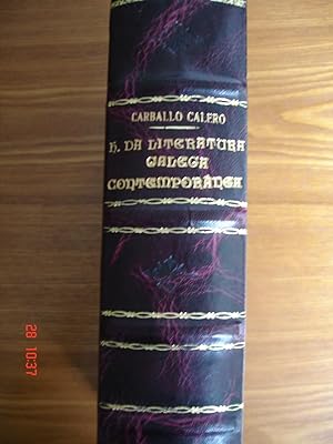 Historia da literatura galega contemporánea.