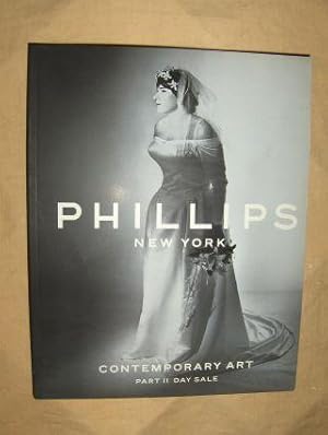 PHILLIPS de PURY & LUXEMBOURG - CONTEMPORARY ART PART II DAY SALE *. New York, Tuesday 15 Mai 2001.