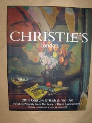 CHRISTIE`S 20th Century British & Irish Art - Including Property from The Reader`s Digest Asociat...