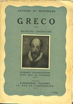Seller image for GRECO for sale by Le-Livre