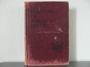 Seller image for Essentials of American History for sale by Bidonlivre