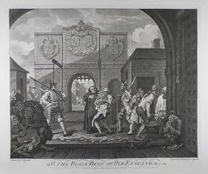 Seller image for O THE ROAST BEEF OF OLD ENGLAND,The Gate of Calais for sale by L'Estampe Originale ABAA/ILAB-LILA