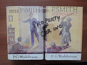 Image du vendeur pour Set of 2 Psmith Books: Enter Psmith, Psmith Journalist mis en vente par CKR Inc.