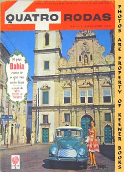 Seller image for Quatro Rodas : Ano 1 - No. 5, Dezembre De 1960 for sale by Keener Books (Member IOBA)