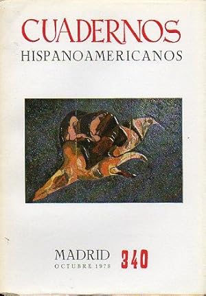 Imagen del vendedor de CUADERNOS HISPANOAMERICANOS. Revista mensual de cultura hispnica. N 340. a la venta por angeles sancha libros