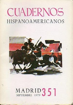 Imagen del vendedor de CUADERNOS HISPANOAMERICANOS. Revista mensual de cultura hispnica. N 351. a la venta por angeles sancha libros