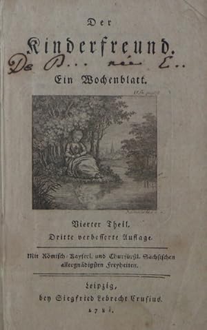 Bild des Verkufers fr Der Kinderfreund. Ein Wochenblatt. 3. verb. Auflage. Teile 2-4, 6, 7, 9-12( von 12). In 9 Bnden zum Verkauf von Buch- und Kunst-Antiquariat Flotow GmbH