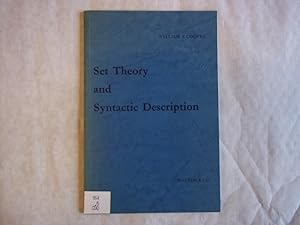 Image du vendeur pour Set Theory and Syntactic Description. mis en vente par Carmarthenshire Rare Books