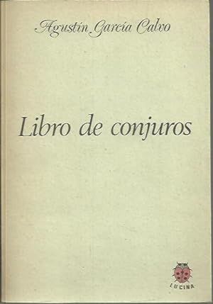 Imagen del vendedor de LIBRO DE CONJUROS. a la venta por Librera Javier Fernndez