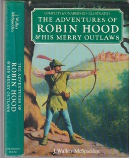 Bild des Verkufers fr THE ADVENTURES OF ROBIN HOOD & HIS MERRY OUTLAWS zum Verkauf von Black Stump Books And Collectables