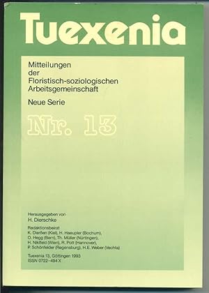 Tuexenia - Mitteilungen der Floristisch-soziologischen Arbeitsgemeinschaft - Neue Serie Nr. 13