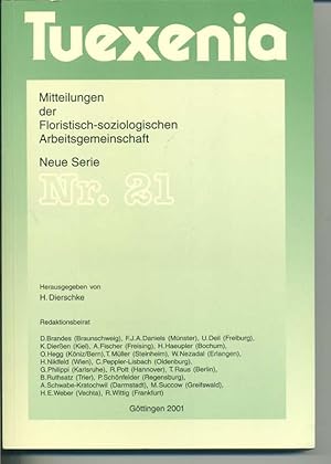Tuexenia - Mitteilungen der Floristisch-soziologischen Arbeitsgemeinschaft - Neue Serie Nr. 21