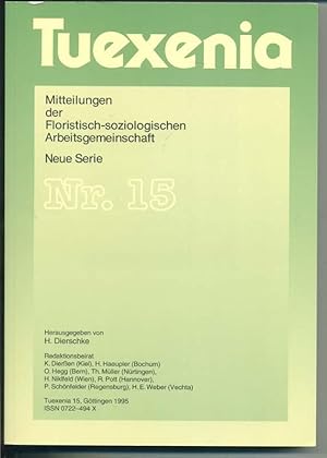 Tuexenia - Mitteilungen der Floristisch-soziologischen Arbeitsgemeinschaft - Neue Serie Nr. 15