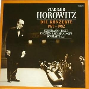 Die Konzerte 1975-1982. Schumann-Liszt-Chopin-Rachmaninoff-Scarlatti u.a.
