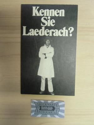 Bild des Verkufers fr Kennen sie Laederach? zum Verkauf von Druckwaren Antiquariat