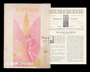 Seller image for Esperia : Maggio 1927 for sale by MW Books