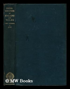 Seller image for A survey of the social structure of England and Wales as illustrated by statistics for sale by MW Books