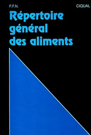 Seller image for Rpertoire Gnral des Aliments for sale by ARTLINK